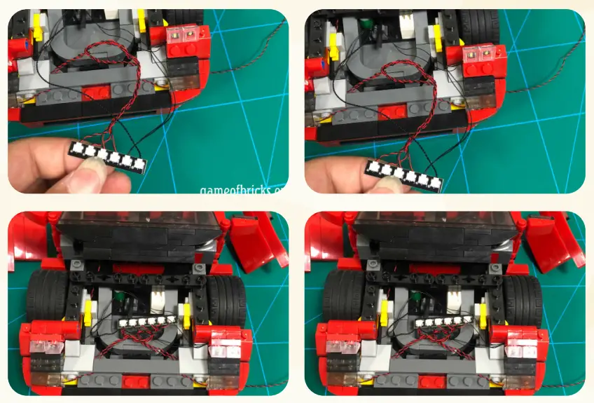 GAME OF BRICKS 10248 Light Kit for Ferrari F40-fig11