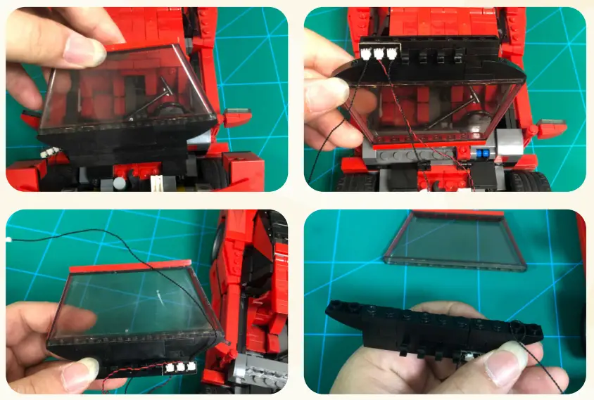 GAME OF BRICKS 10248 Light Kit for Ferrari F40-fig7