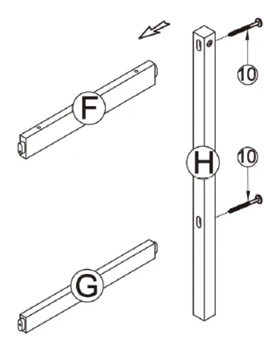 COSTWAY HY10012 Bunk Bed 12