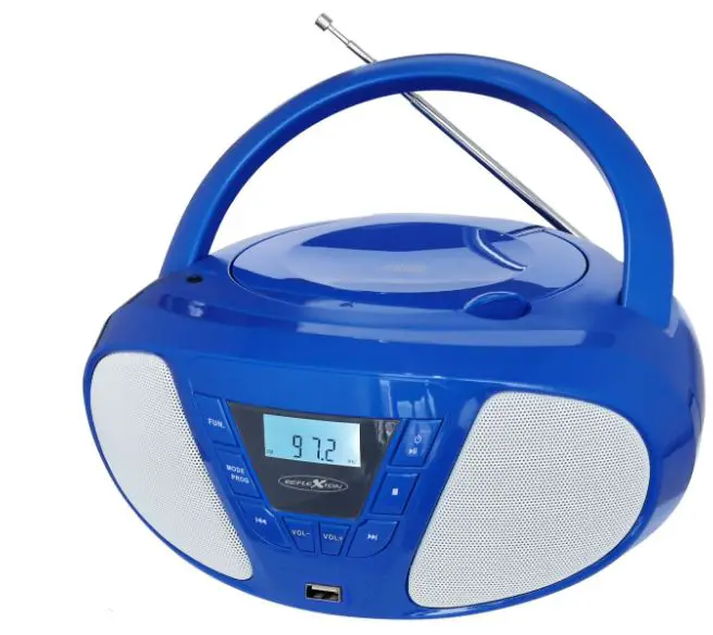 REFLEXION-CDR614U-Boombox-with-CD-and-FM-Radio