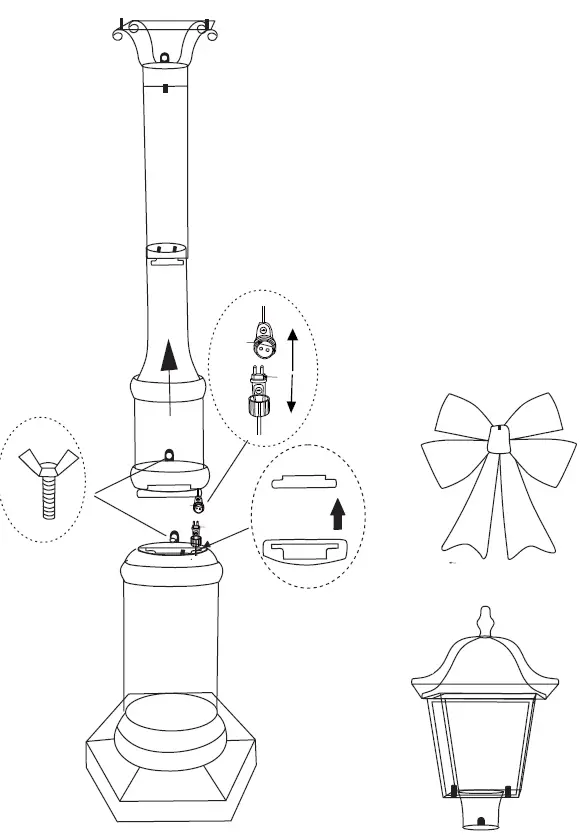 Costco-1487545-Lamp-Post-with-150-LED-Lights- (10)