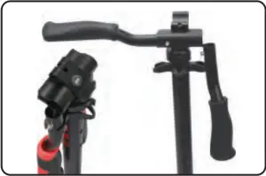 FOLDING 2 Unfold the top clamp