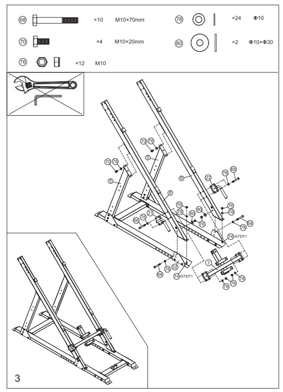 FORCE USA USA F-MLPHS Ultimate 45 Degree Leg Press -FIGURE 11