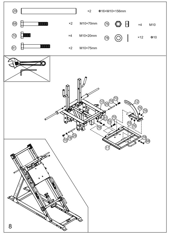 FORCE USA USA F-MLPHS Ultimate 45 Degree Leg Press -FIGURE 16
