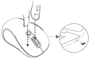 VSEVEN MW300 Wireless 6-Button-- Button Mo