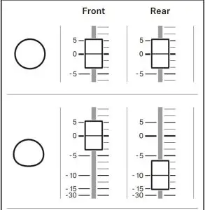 FIG 11 Remote adjustment of the pick-up patterns