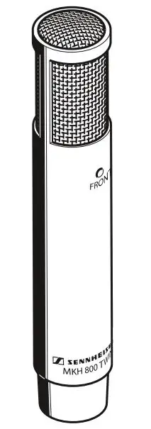 Sennheiser Mkh 800 Twin Varuable Polar Pattern Universal Studio Microphone User Guide