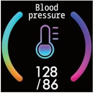 OOZOO Q00110 Smartwatch - Blood pressure
