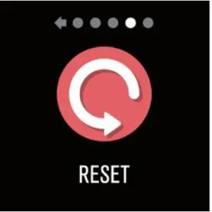 OOZOO Q00110 Smartwatch - restore the factory setting