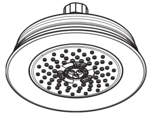 hansgrohe 04070xx5 Croma C 100 3 Jet Shower Head