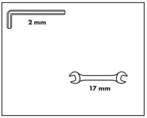 hansgrohe 04070xx5 Croma C 100 3 Jet Shower Head - figure 1
