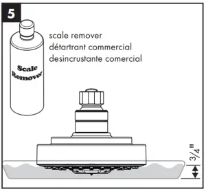 hansgrohe 04070xx5 Croma C 100 3 Jet Shower Head - figure 10