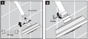 hansgrohe 04070xx5 Croma C 100 3 Jet Shower Head - figure 3