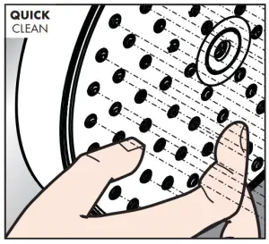 hansgrohe 04070xx5 Croma C 100 3 Jet Shower Head - figure 5