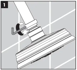 hansgrohe 04070xx5 Croma C 100 3 Jet Shower Head - figure 6