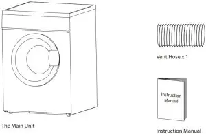 LOGIK LVD7W18 7kg Vented Tumble Dryer - local regulations