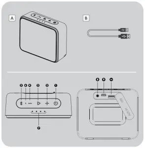 GRUNDIG JAM GBT JAM Bluetooth Speaker - 1