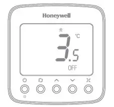Honeywell Communicating Fan Coil Thermostat fig8