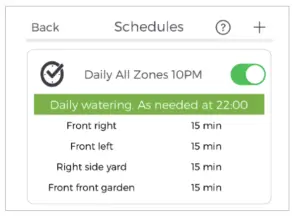 ENVIRONET SCT 16 Wireless Intelligent Irrigation Controller - 9. Set up a watering schedule