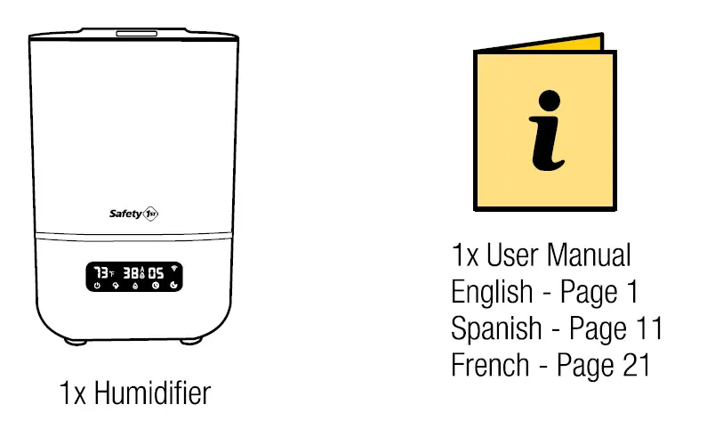 Dorel Juvenile Group IH 555 Smart Humidifier-1