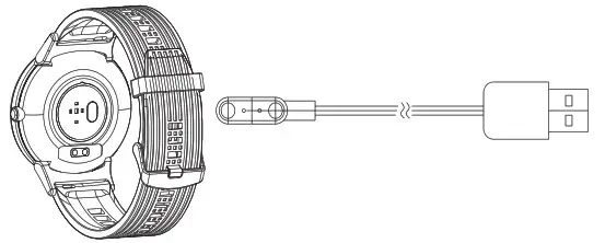 Jiangsu Saibo Yuhua Technology 1 32 Inch Full RoundTouch Smart Watch - Charging method