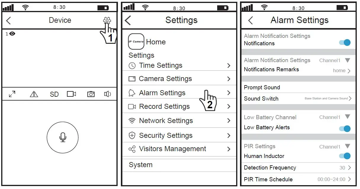 Sricam Sri033 Wire-Free Battery Camera Kit fig12