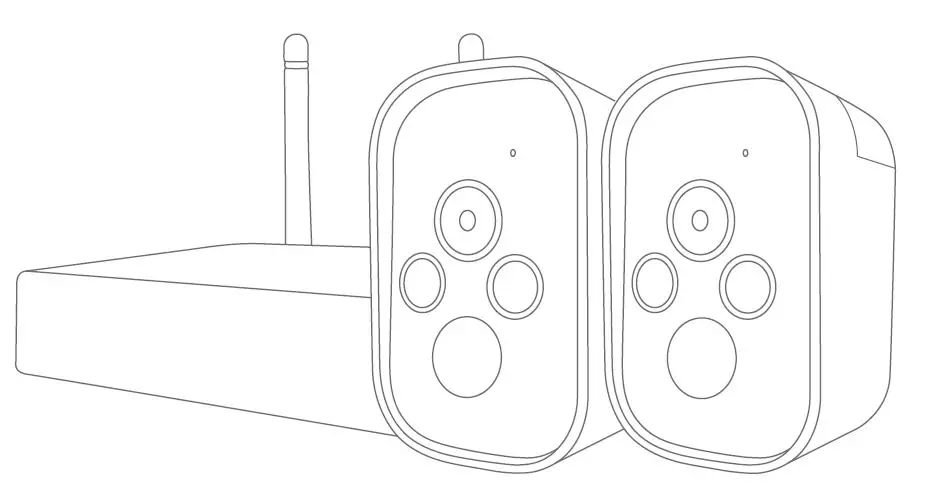 Sricam Sri033 Wire-Free Battery Camera Kit image