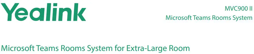 Yealink MVC900 II