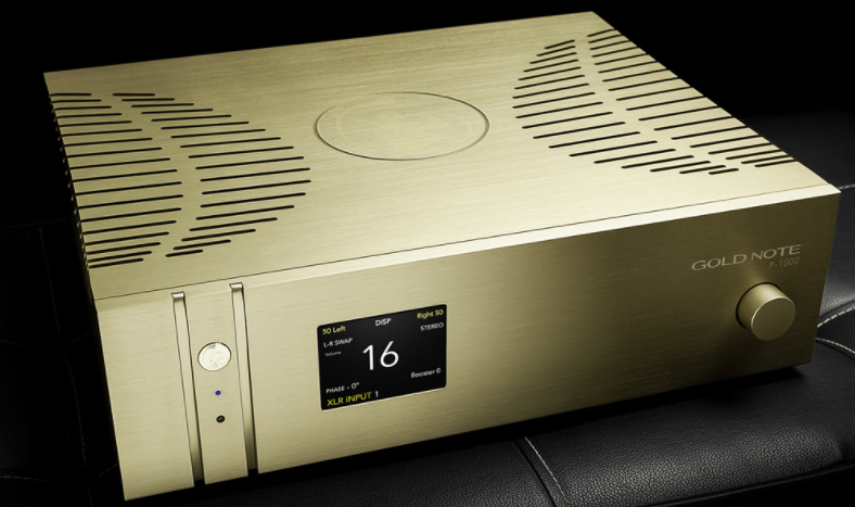 Gold Note P-1000 Mkii High End Stereo Preamplifier Owner's Manual