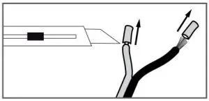 FIG 4 Make sure the polarity is correct