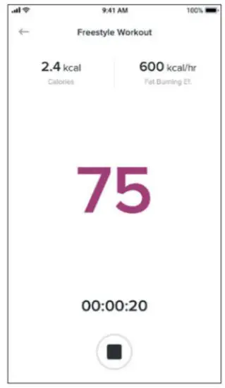 PROZIS X-Speed Smart Jump Rope - Freestyle mode