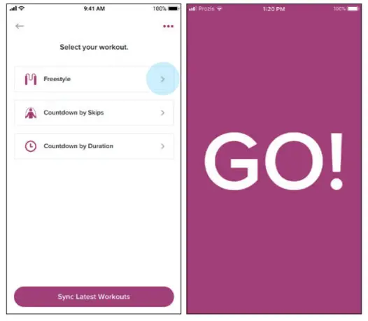 PROZIS X-Speed Smart Jump Rope - Freestyle