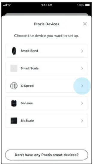 PROZIS X-Speed Smart Jump Rope - Jump Rope Activation 1