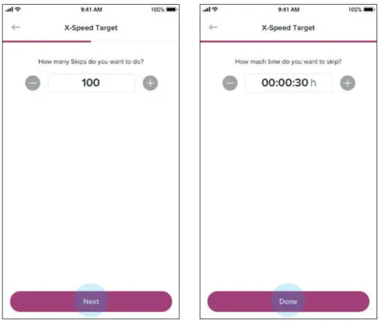 PROZIS X-Speed Smart Jump Rope - Jump Rope Activation 3