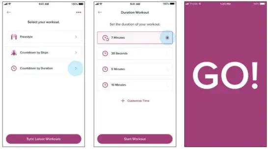 PROZIS X-Speed Smart Jump Rope - Time countdown