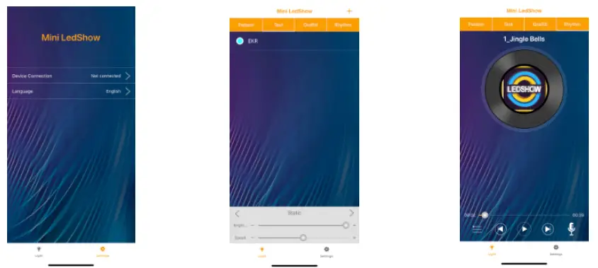 EKR B1144 Bluetooth LED Name Badge 2