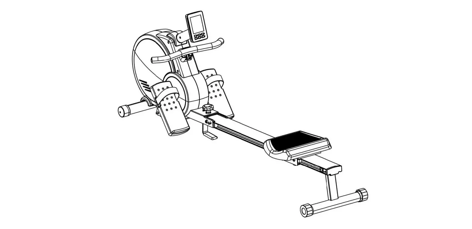 Costway Sp37322 Magnetic Rowing Machine User Manual