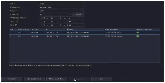 REVO 0211T4FD Network Video Recorder - NVR assigns