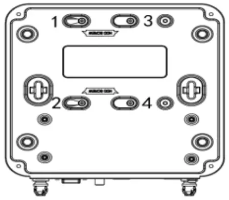 REVO 0211T4FD Network Video Recorder - screws