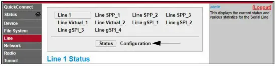 Serial Port Settings
