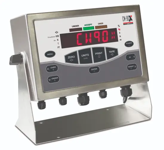 RICE LAKE CW-90 and 90X Checkweigh Indicator Scale