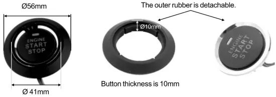 style engine start button