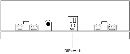 DIP Switch Setting on Control Module