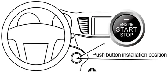 Push button start/stop