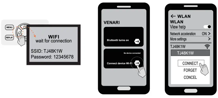 VANBAR D700 4K WiFi Trail Camera - WiFi and app Connection 1