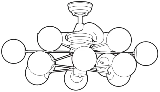 arte confort NOJA Ceiling Fan