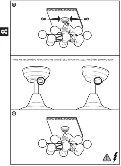 arte confort NOJA Ceiling Fan - Fig18