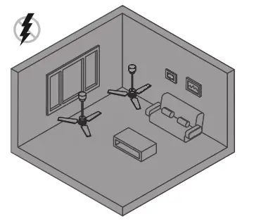 arte confort NOJA Ceiling Fan - Fig3