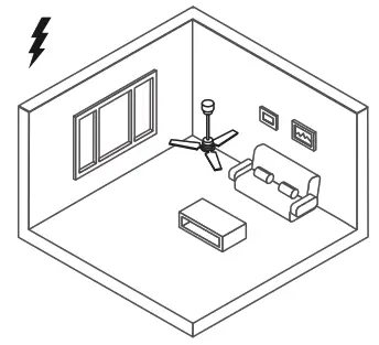 arte confort NOJA Ceiling Fan - Fig4
