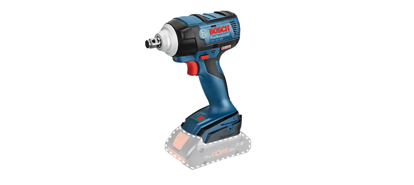 Bosch Gds 18v-300 Professional Impact Wrench 18v Excl Instructions